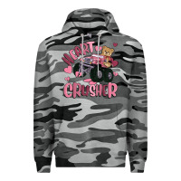 Slate Camo heart crusher Premium Hoodie - MaliasSmallBusiness