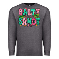 Charcoal Heather salty hair sandy toes Premium Sweatshirt - Jasminsmagicworld