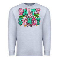 Heather Grey salty hair sandy toes Premium Sweatshirt - Jasminsmagicworld