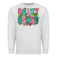 Oatmeal Heather salty hair sandy toes Premium Sweatshirt - Jasminsmagicworld