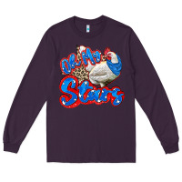 Plum oh my stars chicken Long Sleeve Tee - Zillion Design Studio