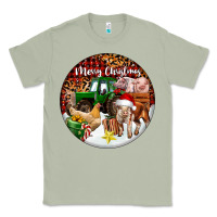 Matcha Merry Christmas Farm Animals Classic Tee - FaDigitalArtStudio
