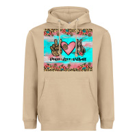 Mushroom peace love pitbull Heavyweight Hoodie - JahusDesignShop
