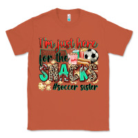 Copper i'm just here for the snacks #soccer sister Classic Tee - Zillion Design Studio