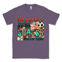 Lavender i'm just here for the snacks #soccer sister Classic Tee - Zillion Design Studio