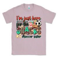 Lilac i'm just here for the snacks #soccer sister Classic Tee - Zillion Design Studio