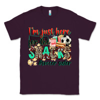 Plum i'm just here for the snacks #soccer sister Classic Tee - Zillion Design Studio