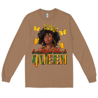 Toasted Coconut beautiful black queen Long Sleeve Tee - texasbilliewilder