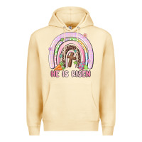Pina Colada he is risen easter rainbow Premium Hoodie - MaliasSmallBusiness