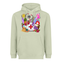 Matcha nurse  summer Heavyweight Hoodie - AdoDesignShop