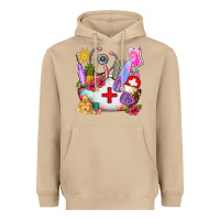 Mushroom nurse  summer Heavyweight Hoodie - AdoDesignShop