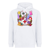 White nurse  summer Heavyweight Hoodie - AdoDesignShop