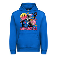 Cobalt retro gymnastics Urban Hoodie - MaliasSmallBusiness