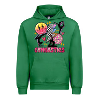 Emerald retro gymnastics Urban Hoodie - MaliasSmallBusiness
