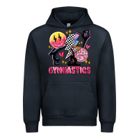 Navy retro gymnastics Urban Hoodie - MaliasSmallBusiness