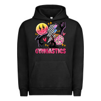 Pigment Black retro gymnastics Urban Hoodie - MaliasSmallBusiness