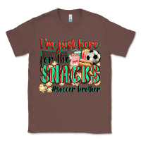 Chestnut i'm just here for the snacks #soccer  brother Classic Tee - Zillion Design Studio