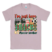 Lilac i'm just here for the snacks #soccer  brother Classic Tee - Zillion Design Studio