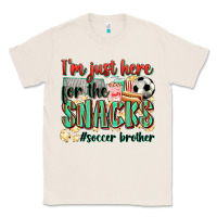 Natural i'm just here for the snacks #soccer  brother Classic Tee - Zillion Design Studio