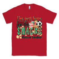 Red i'm just here for the snacks #soccer  brother Classic Tee - Zillion Design Studio
