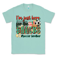 Seafoam i'm just here for the snacks #soccer  brother Classic Tee - Zillion Design Studio