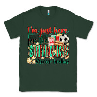 Sports Green i'm just here for the snacks #soccer  brother Classic Tee - Zillion Design Studio