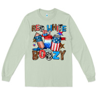 Matcha red white boozy Long Sleeve Tee - AdoDesignShop