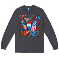 Smoke red white boozy Long Sleeve Tee - AdoDesignShop