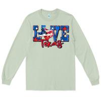 Matcha love texas map Long Sleeve Tee - Zillion Design Studio