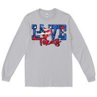 Moon Dust love texas map Long Sleeve Tee - Zillion Design Studio