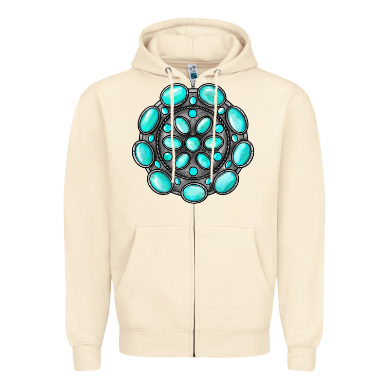 Gemstone Jewelry Zipper Hoodie by RanaPortraitStore | Teevron