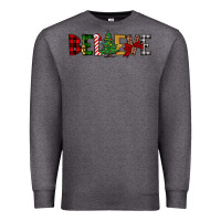 Charcoal Heather believe Premium Sweatshirt - JahusDesignShop