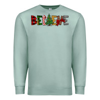 Seafoam believe Premium Sweatshirt - JahusDesignShop