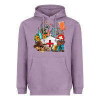 Lavender nurse  summer Heavyweight Hoodie - AdoDesignShop