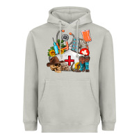 Moon Dust nurse  summer Heavyweight Hoodie - AdoDesignShop