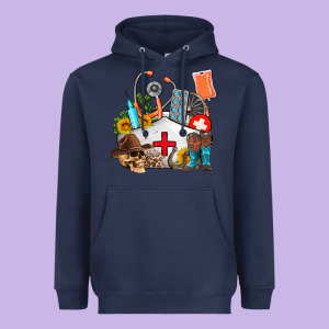 Nurse  Summer Heavyweight Hoodie Designed By Adodesignshop