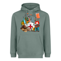Sage nurse  summer Heavyweight Hoodie - AdoDesignShop