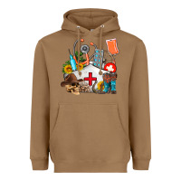 Toasted Coconut nurse  summer Heavyweight Hoodie - AdoDesignShop