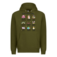 Army Green christian easter Premium Hoodie - MaliasSmallBusiness