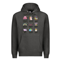 Charcoal Heather christian easter Premium Hoodie - MaliasSmallBusiness