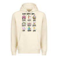 Sandshell christian easter Premium Hoodie - MaliasSmallBusiness