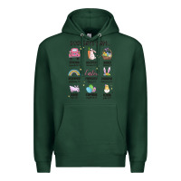 Sports Green christian easter Premium Hoodie - MaliasSmallBusiness