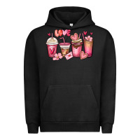 Pigment Black valentines day coffee cups Urban Hoodie - MaliasSmallBusiness