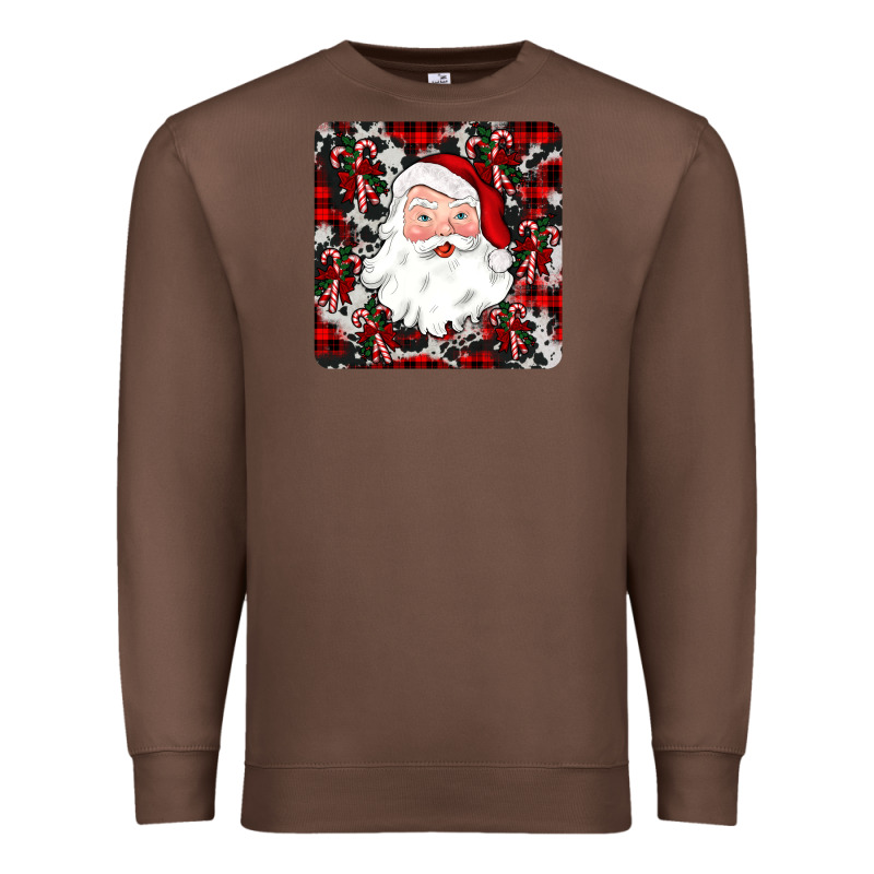 Santa Christmas Coaster Premium Sweatshirt by JahusDesignShop | Teevron