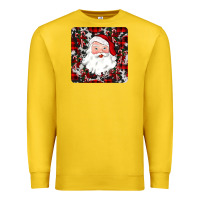 Lemon santa christmas coaster Premium Sweatshirt - JahusDesignShop