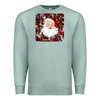 Seafoam santa christmas coaster Premium Sweatshirt - JahusDesignShop