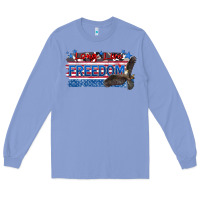 Colony Blue long live freedom Long Sleeve Tee - Zillion Design Studio