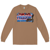 Toasted Coconut long live freedom Long Sleeve Tee - Zillion Design Studio