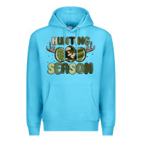Ocean Blue hunting season Premium Hoodie - MaliasSmallBusiness