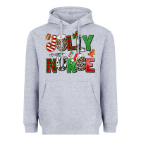 Heather Grey jolly nurse Heavyweight Hoodie - AdoDesignShop
